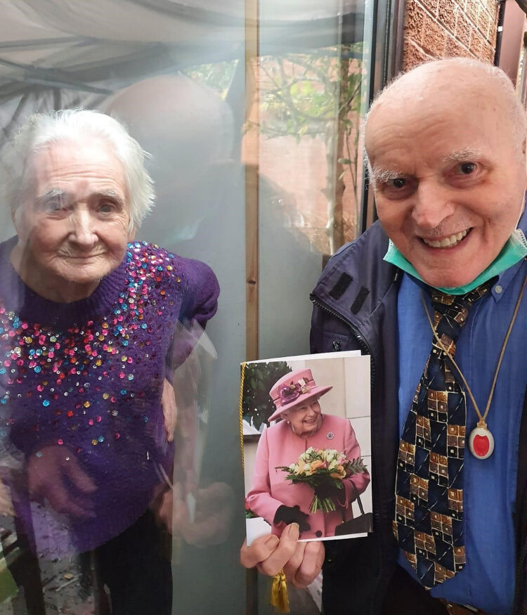 Jim's Diamond Wedding Anniversary