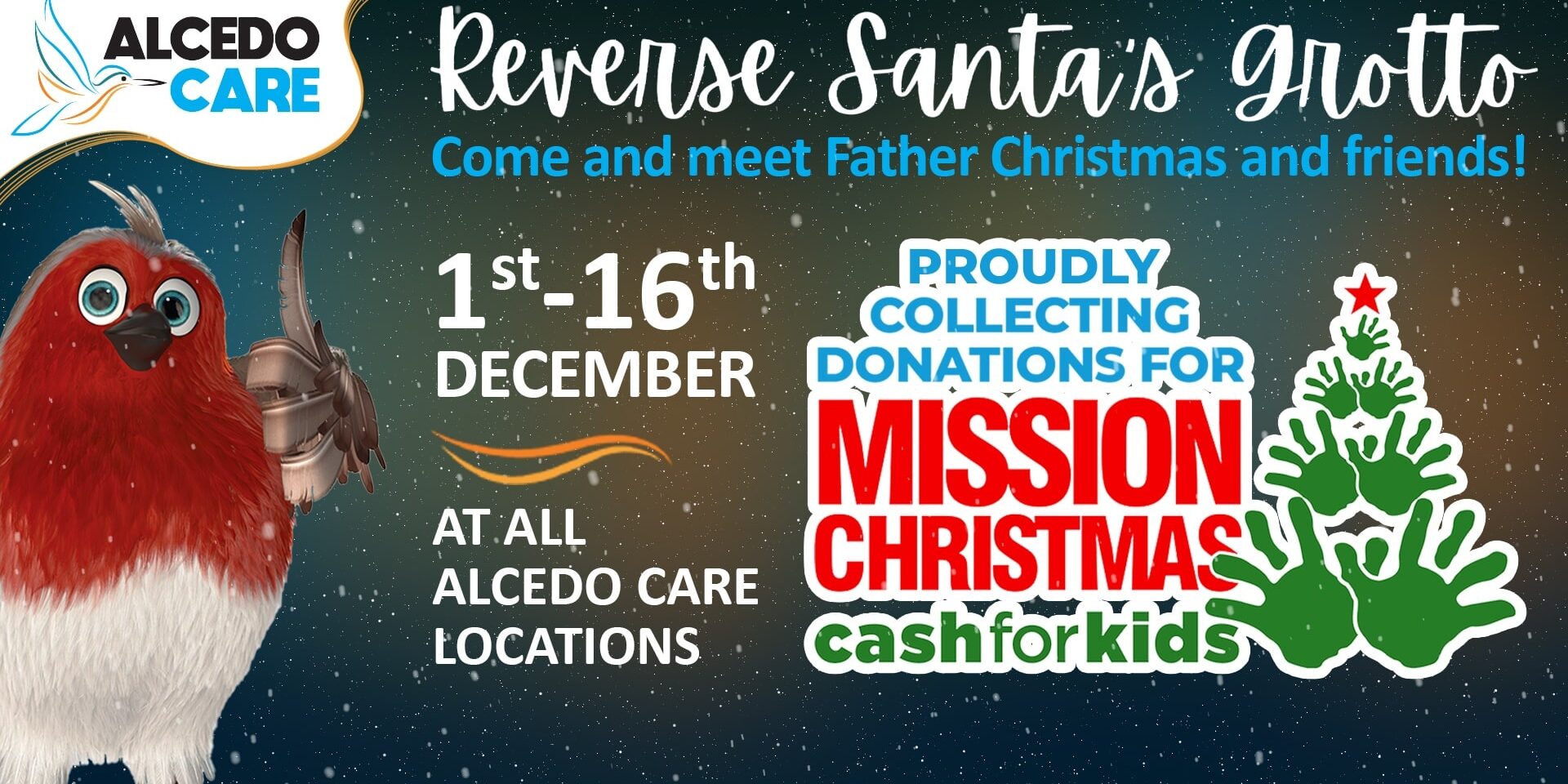 Alcedo Care Supporting Cash For Kids Mission Christmas Alcedo Care Supporting Cash For Kids Mission Christmas