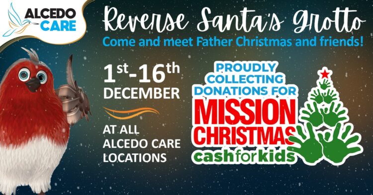 Alcedo Care Supporting Cash For Kids Mission Christmas