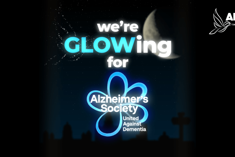 We're glowing for Alzheimer's society