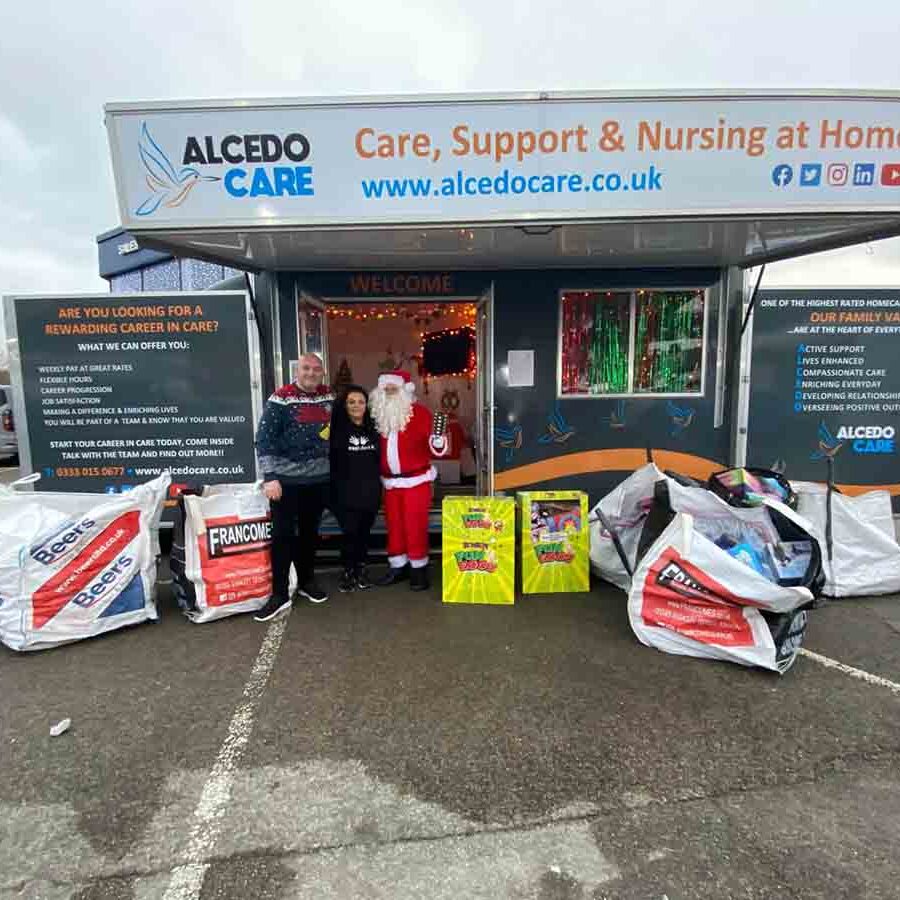 Alcedo Care donates £4000 to children's charities
